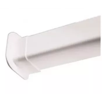 Bílá stropní rozeta IVENSIS IPWP60 – 60 mm kulatý kryt z PP pro kabelové spoje závěsných světel