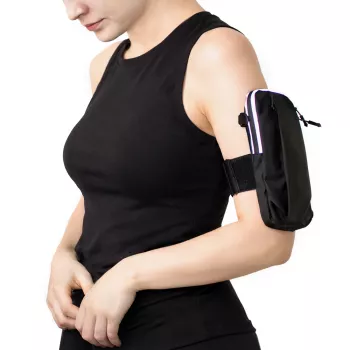 WOZINSKY WSDB-B Universal Running Armband for Phones up to 6.7 inch - Black