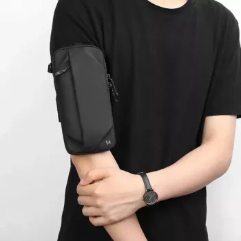 WOZINSKY WSDB-B Universal Running Armband for Phones up to 6.7 inch - Black