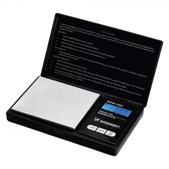 Digitální poštovní váha Wozinsky WDW-1000 50 kg černá