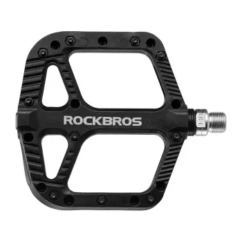 ROCKBROS 2018-12A nylonové pedály na kolo, černé