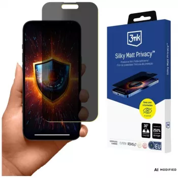 3MK Silky Matt ochrana soukromí pro iPhone 15 Pro