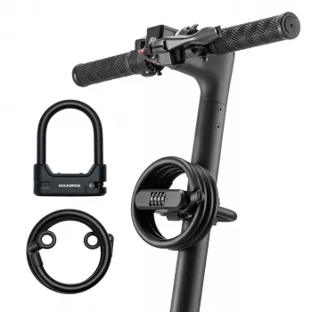 ROCKBROS RK242 zámek kotoučové brzdy pro elektrokoloběžku - černý