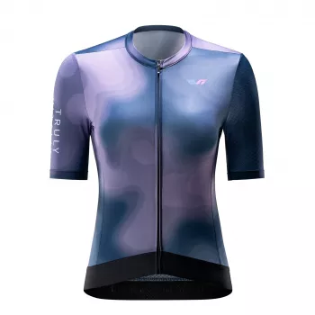 Dámský cyklistický dres s krátkým rukávem ROCKBROS TVI, námořnická modrá, velikost S