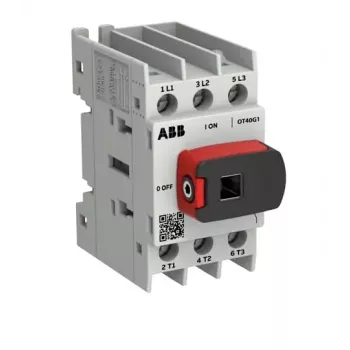 ABB OT Plus OT40G1-3BS40 A 3pólový odpojovač zátěže 40A s přímou rukojetí