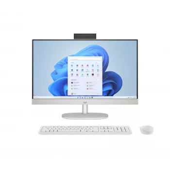 HP All-in-One 24 - Intel Core Ultra 5 125U | 23,8 inch Full HD IPS | 16 GB DDR5 | 512 GB SSD | Windows 11 Home | bílý