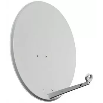 CORAB AS-80-PRO offset satelitní parabola 80 cm pozinkovaná ocel světle šedá