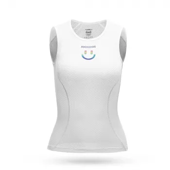 ROBOROCK Rockbros YDBX001 Women's Quick-Drying Sleeveless Cycling Jersey M/L - White