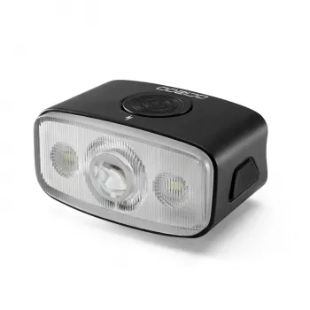 ROCKBROS QC1200 USB-C nabíjecí cyklistické světlo 1200 lumenů černé