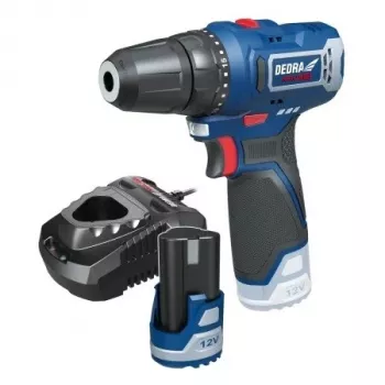 Akumulátorový vrták-šroubovák DEDRA DED7310T03 12V 2.0Ah Li-Ion