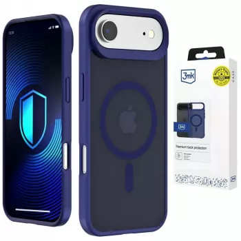 3MK Smoke MagCase pro Apple iPhone Air – modré
