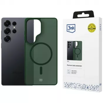 3MK Smoke MagCase pro Samsung Galaxy S25 Ultra – zelené