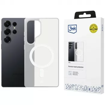 3MK Smoke MagCase pro Samsung Galaxy S25 Ultra – bílé