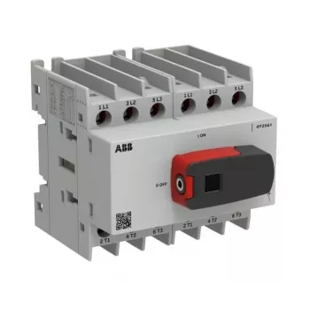 ABB OT Plus OT25G1-6BS25 A odpojovač zátěže, rám G1, 6-pólový, s rukojetí