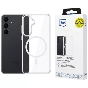 3mk Armor MagCase pro Samsung Galaxy S26 FE - průhledný MagSafe kryt zad