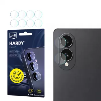 Ochrana objektivu 3MK Hardy Fusion pro Samsung Galaxy Z Fold 8 – hybridní sklo 9H na ochranu objektivu fotoaparátu (transparentní)