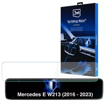3MK PROTECTION Mercedes E W213 (2016 - 2023) - 3mk TechWrap Matte Center Display Screen Protector