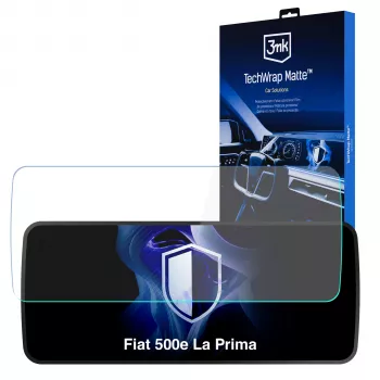 3MK TechWrap Matte Screen Protector for Fiat 500e La Prima Center Display (2025-)