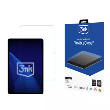 3MK PROTECTION FlexibleGlass ochranná fólie displeje pro Honor Pad 20 12.1 / tablety do 13 palců - hybridní sklo, 7H, oleofobní, plné pokrytí, snadná instalace