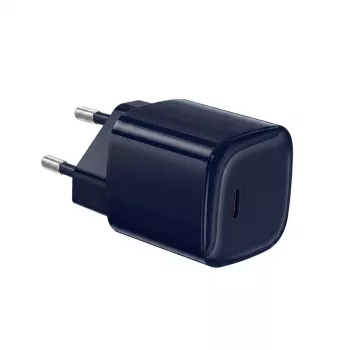 Crong NEO GaN 40W USB-C PD 3.2 nástěnná nabíječka s AVS - námořnická modrá