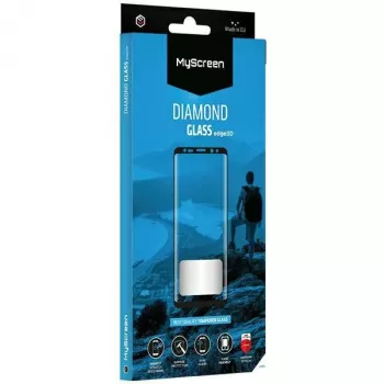 MYSCREEN PROTECTOR MS Diamond Glass Edge 3D Tempered Glass Screen Protector for Vivo V40 5G - Black