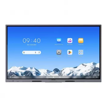 Hikvision DS-D5C75RB/A2L 75 inch 4K interaktivní displej, Android 14 (aktualizovatelný na 16 EDLA), 40bodový IR dotyk, 8 GB RAM, 128 GB úložiště, Wi-Fi 6, Bluetooth 5.2, 3x HDMI, USB-C, 2x15W reproduktory, 8mikrofonní pole, VESA 800x400