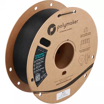 Polymaker HT-PLA-GF 1.75mm Black 1kg Glass Fiber Reinforced PLA Filament