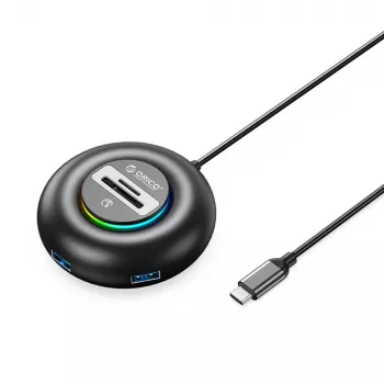 ORICO YXR5-C3 4portový USB 3.0 hub se čtečkou karet SD a MicroSD
