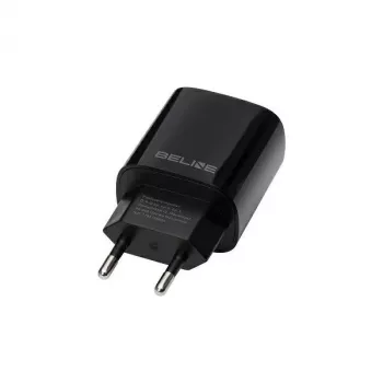 Beline GaN 30W USB-C PD + USB-A QC Wall Charger Black (Head Only)