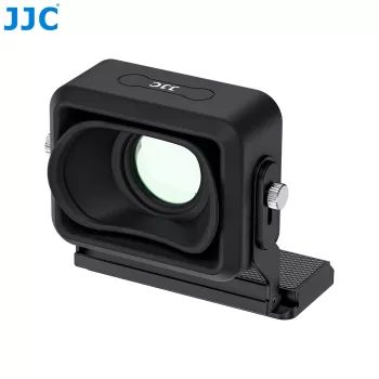 JJC LVF-BF 3x LCD hledáčková lupa pro Sigma fp / fp L s Arca-Swiss rychloupínací deskou a kompatibilitou s Peak Design Capture Clip V3 (černá)