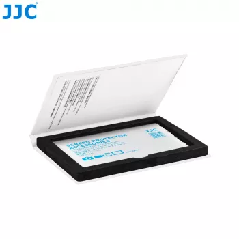 JJC GSP-XE5 tvrzené sklo LCD ochrana displeje pro Fujifilm X-E5 – tvrdost 9H, 0,3mm, 2,5D zaoblené hrany, oleofobní vrstva, montáž bez bublin