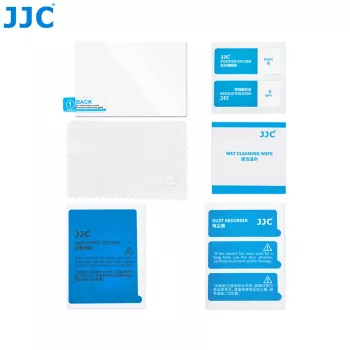 JJC GSP-XE5 tvrzené sklo LCD ochrana displeje pro Fujifilm X-E5 – tvrdost 9H, 0,3mm, 2,5D zaoblené hrany, oleofobní vrstva, montáž bez bublin