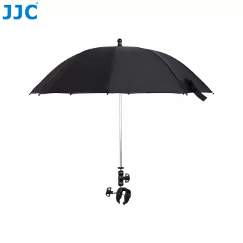 JJC deštník pro fotoaparát s držákem Super Clamp, rozevření čelistí 63 mm, závity 1/4