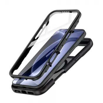 Tech-Protect Defense MagSafe pouzdro pro iPhone 17 Pro Max / 18 Pro Max, matná černá