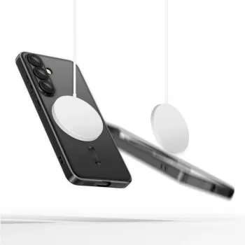 Tech-Protect Magflex MagSafe pouzdro Galaxy S25 Edge lesklá černá
