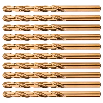 Kovové vrtáky NEO TOOLS HSS-Co 7,0 mm, balení 10 ks (DIN 338, hrot 135°)
