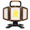 NEO TOOLS 99-125 Rechargeable COB LED Work Lamp 2000lm, 20W, 6500K Cool White, 4400mAh Li-ion, USB-C, Magnetic Base, IP44
