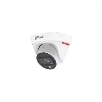 Dahua IPC-HDW1439T1-A-LED-0280B-PRO 4MP Full-Colour Warm LED turret síťová kamera s vestavěným mikrofonem, 2,8mm pevná ohnisková vzdálenost, IP67, PoE