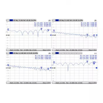 Koaxiální pigtail kabel MikroTik ACMMCXRPSMA 0,26 m MMCX na RP-SMA samec, 50 Ohm, RG178, černý