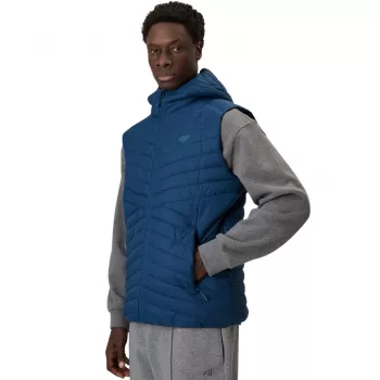 Pánská lehká vesta na zip 4F M344 Navy velikost L