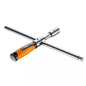 NEO TOOLS křížový klíč na kola 17 x 19 mm | chrom-vanadiová ocel