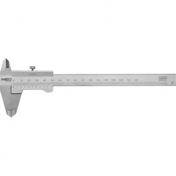 Posuvné měřítko NEO TOOLS certifikované dle DIN, 150 mm, nerezová ocel