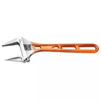 NEO TOOLS nastavitelný klíč 306 mm, rozsah 0-53 mm, chrom-vanadiová ocel, fosfátovaný, DIN 3117
