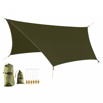 NEO TOOLS vodotěsná plachta 360 x 290 cm 210T PU3000