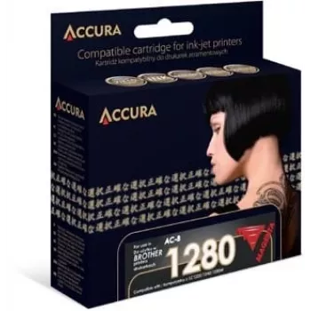 Accura kompatibilní purpurová inkoustová kazeta pro Brother LC1280XL/LC1240XL/LC1220XL (High Yield)