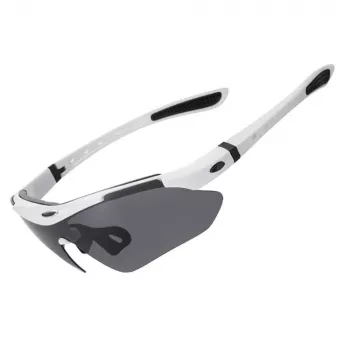 ROCKBROS 10142 Photochromic UV400 Cycling Glasses - White