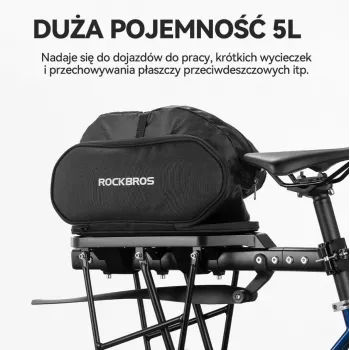 Rockbros 30140062001 Bike Rack Bag 5L Black