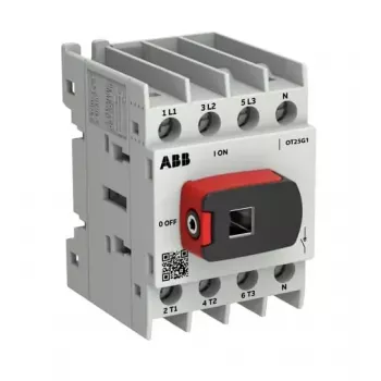 ABB OTOT25G1-4BSN2Plus 4pólový odpojovač 25 A velikost rámu G1
