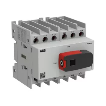 ABB OT Plus OT40G1-6BS40 A odpojovač zátěže, rám G1, 6pólový, s rukojetí