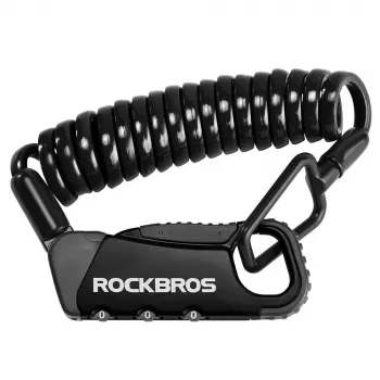 Kombinovaný zámek na kolo ROCKBROS RBK6N, zelený